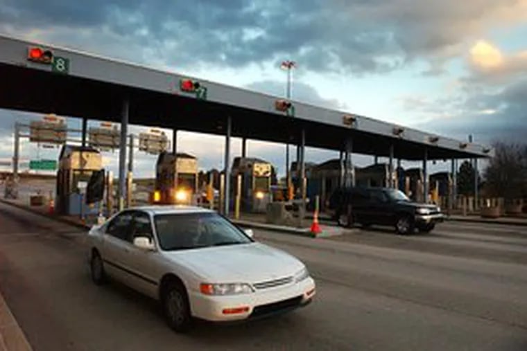 Five drivers from Southeastern Pennsylvania face felony charges for failing to pay thousands of dollars in turnpike tolls.