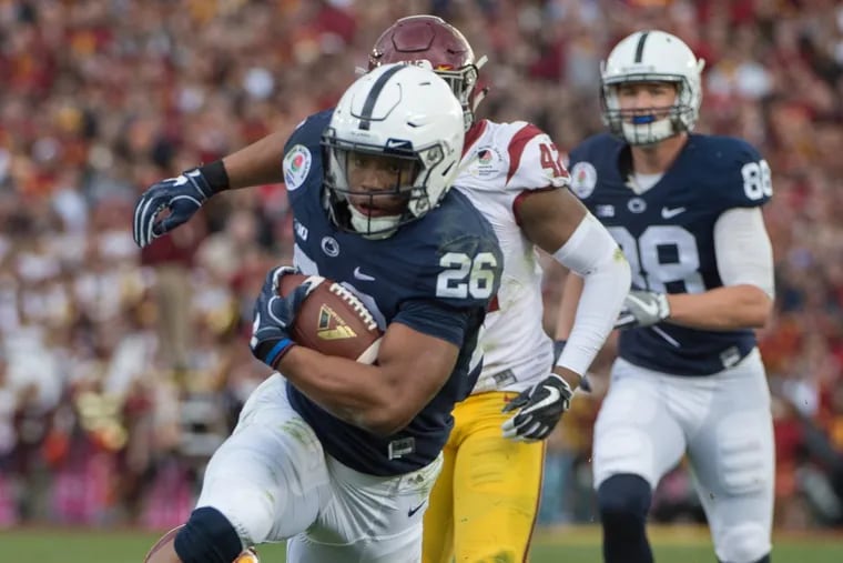 Penn State running back Saquon Barkley is on the preseason watch list for the Maxwell Award, given to college football’s best player.