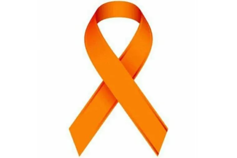 An Orange Ribbon is used to bring awareness to Leukemia.