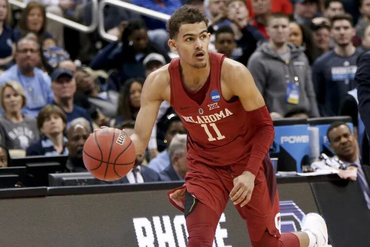 Trae Young's draft hype began as soon as he hit the court for Oklahoma.