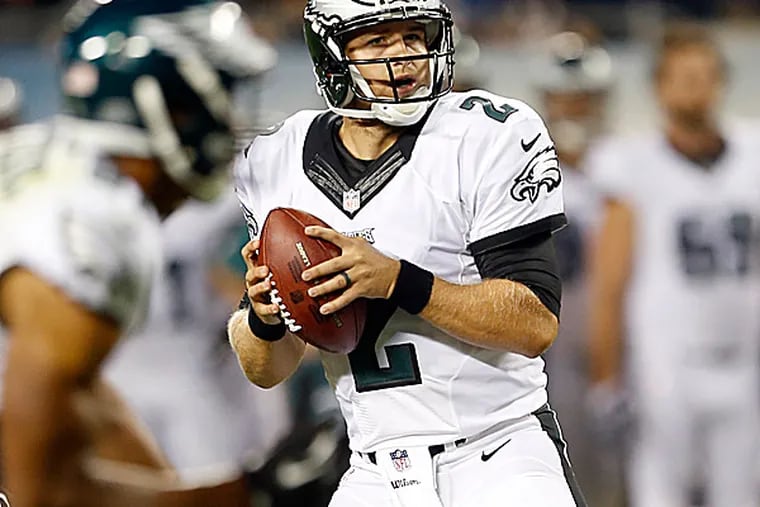 Eagles quarterback Matt Barkley. (Yong Kim/Staff Photographer)