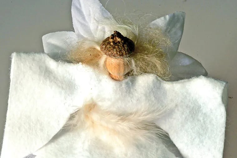 Make a winter fairy queen to celebrate the winter solstice. (Paul Tople/Akron Beacon Journal/MCT)