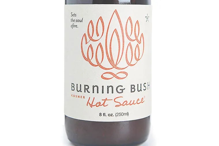 Burning Bush Hot Sauce. ( MICHAEL S. WIRTZ / Staff Photographer )
