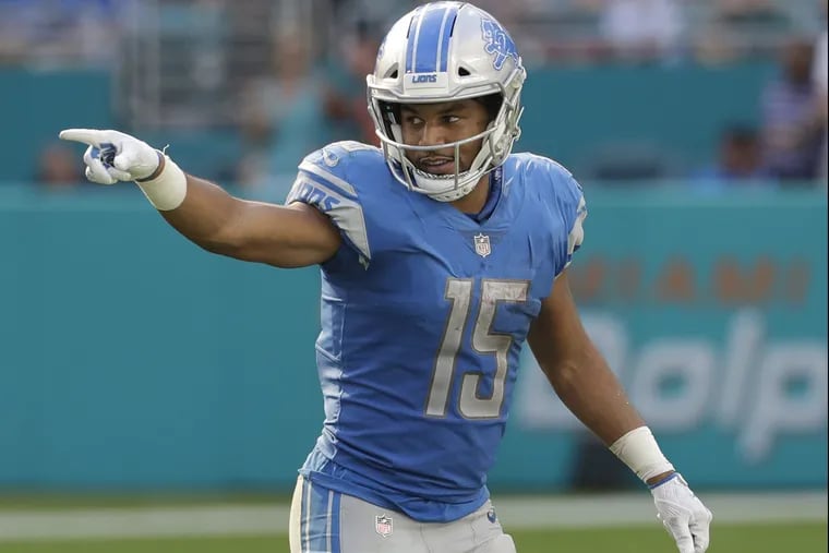 What's your point? The Eagles odds to win the NFC East got a very slight bump when they acquired Golden Tate from the Lions.