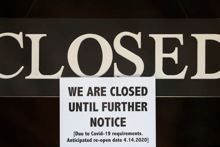 A notice of closure was posted recently at The Great Frame Up in Grosse Pointe Woods, Mich.  The government is closing in on the $349 billion lending limit on its Paycheck Protection Program that is sending relief money to the nation’s small businesses.