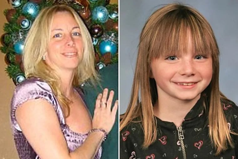 Bonnie Sweeten, left, and daughter Julia Rakoczy were abducted in a Bucks County carjacking yesterday, according to police.