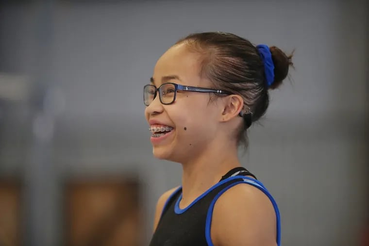 Morgan Hurd is the reigning world champion in the all-around for women’s artistic gymnastics.