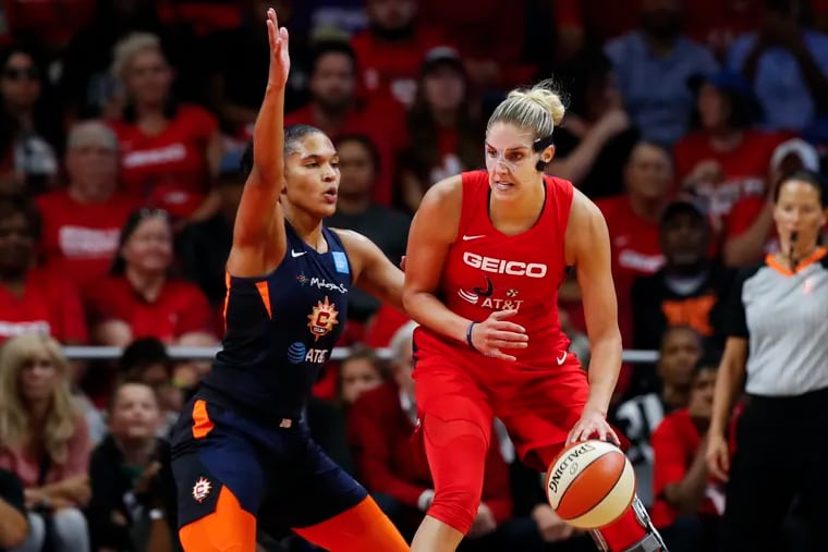 Washington Mystics forward Elena Delle Donne became the first WNBA player to shoot 50% from the field, 40% from three and 90% from the free-throw line in 2019.