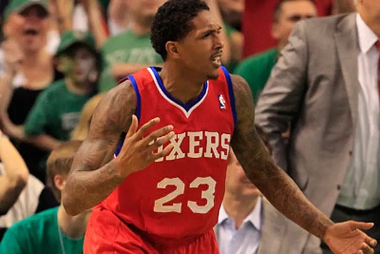 Since the Bulls' collapse in Game 3, Lou Williams has struggled to make an impact for the Sixers. (Ron Cortes/Staff Photographer)
