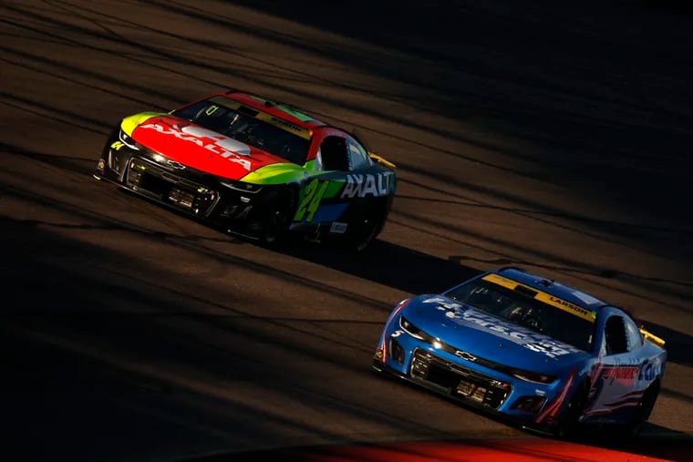 WIlliam Byron and Kyle Larson are two of the best drivers in the field and are featured in my best bets for the Goodyear 400 below. (Photo by Sean Gardner/Getty Images)
