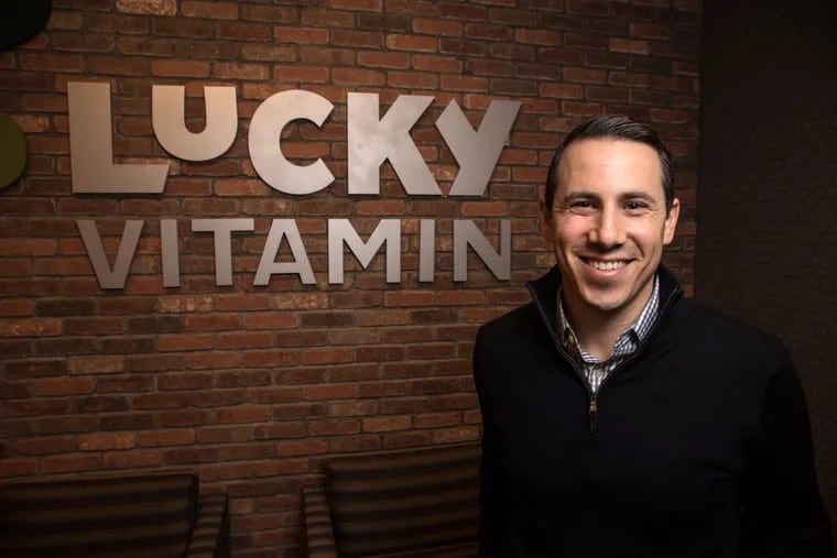 Sam Wolf runs Lucky Vitamin, a Conshohocken-based company offering healthy foods and supplements.