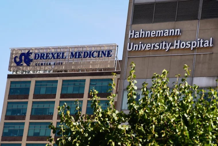 Hahnemann University Hospital and Drexel University College of Medicine July 1, 2019.
