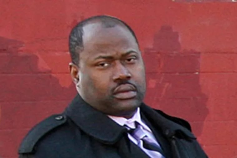 Detective James Pitts in a 2011 Inquirer photograph.