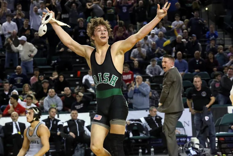 Lucas Revano of Camden Catholic has 157 career wins, second all-time in school history.