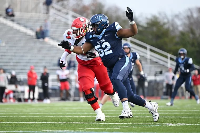 Chandon Pierre, a graduate law student with another season of eligibility remaining, appeared in all 13 of Villanova’s games and finished third among Wildcat defensive linemen with 22 total tackles, including two sacks.
