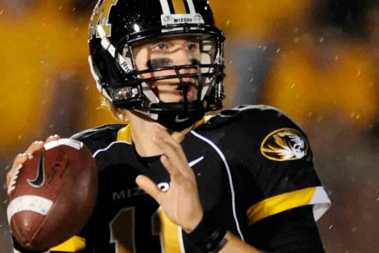 Missouri's Blaine Gabbert is rated the top prospect by Ron Jaworski, who says he has a quick release and a strong arm.