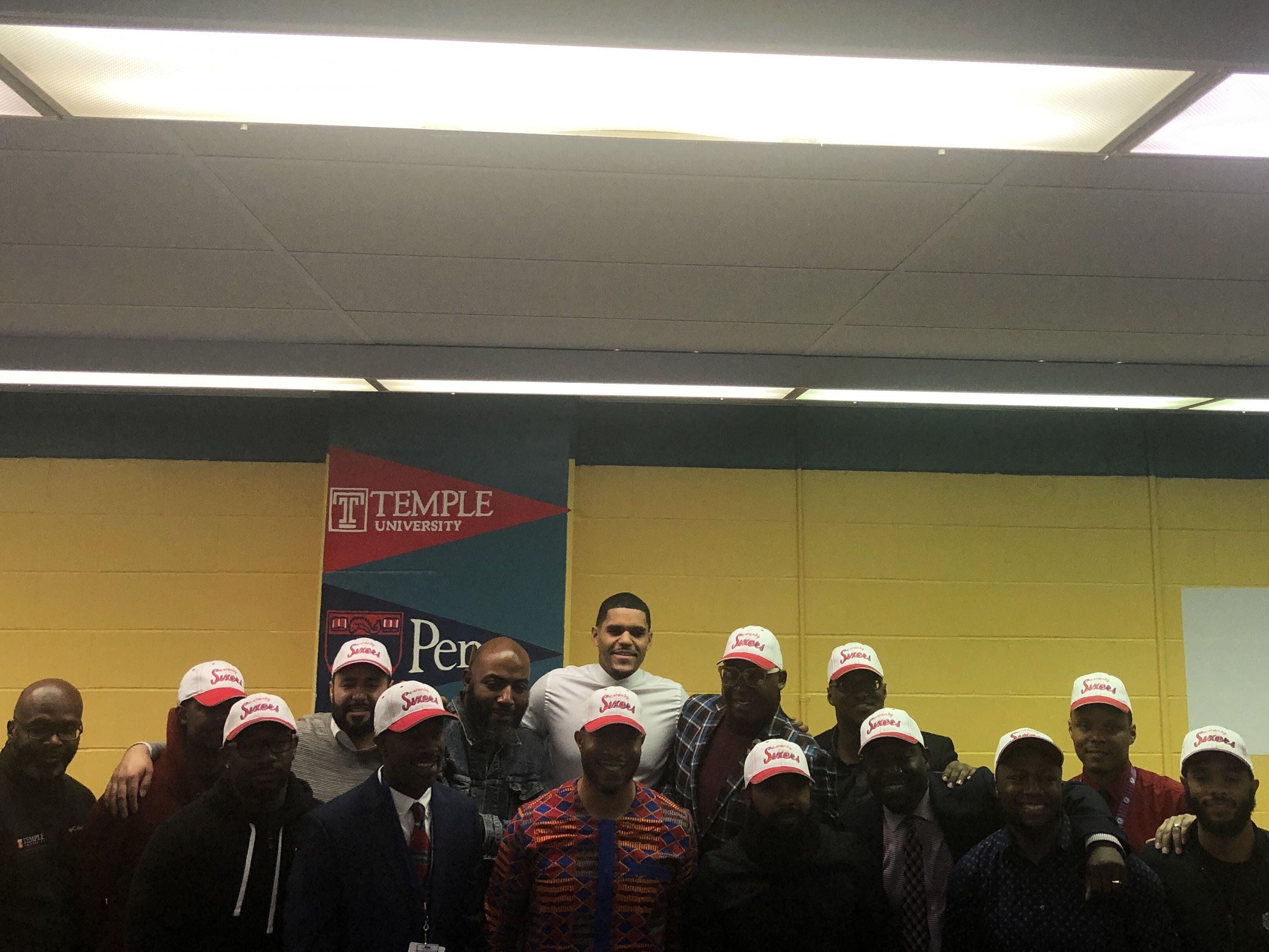 Sixers star Tobias Harris supports Black male teachers with a