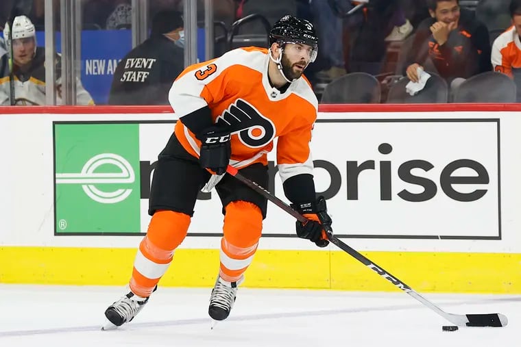 New defenseman Keith Yandle, 35, has made an immediate impact for the Flyers both on the ice and in the locker room.