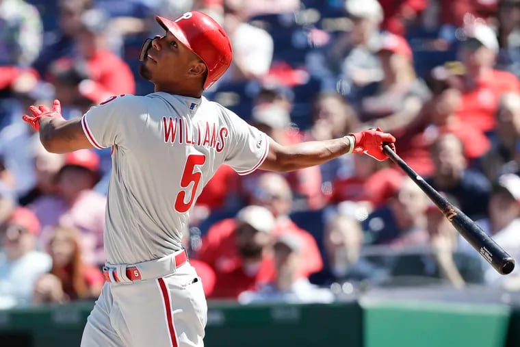 Nick Williams has been relegated to a bench role, but he's dealing with it much better than he did last year.