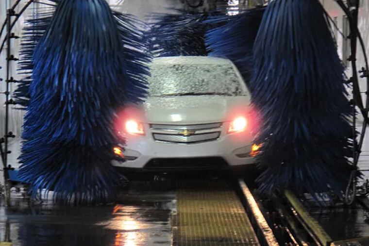 After a long, brutal winter, your car probably needs a good washing.