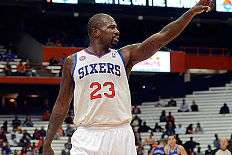 Sixers guard Jason Richardson is entering his 11th season in the league. (Heather Ainsworth/AP)
