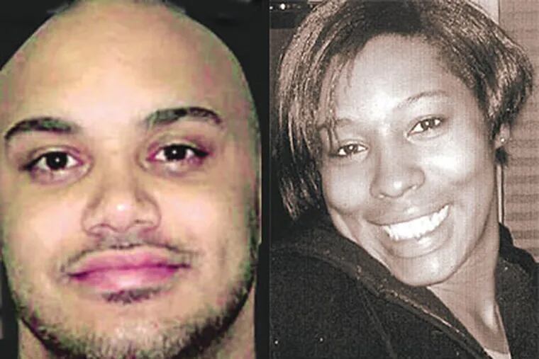 Michael Wayne Williams (left) faces charges as his wife Ebony Flanders' (right) murder case remains unsolved.