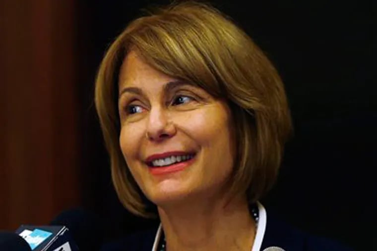 State Sen. Barbara Buono is running for New Jersey governor as a Democrat against Republican incumbent Chris Christie.