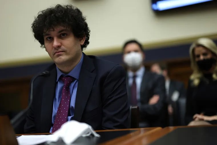 Sam Bankman-Fried during a hearing before the House Financial Services Committee in December 2021.