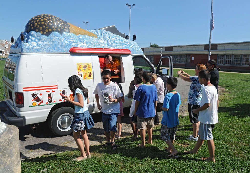 Ice Cream Outreach As A Back To School Pitch In Northeast Philly