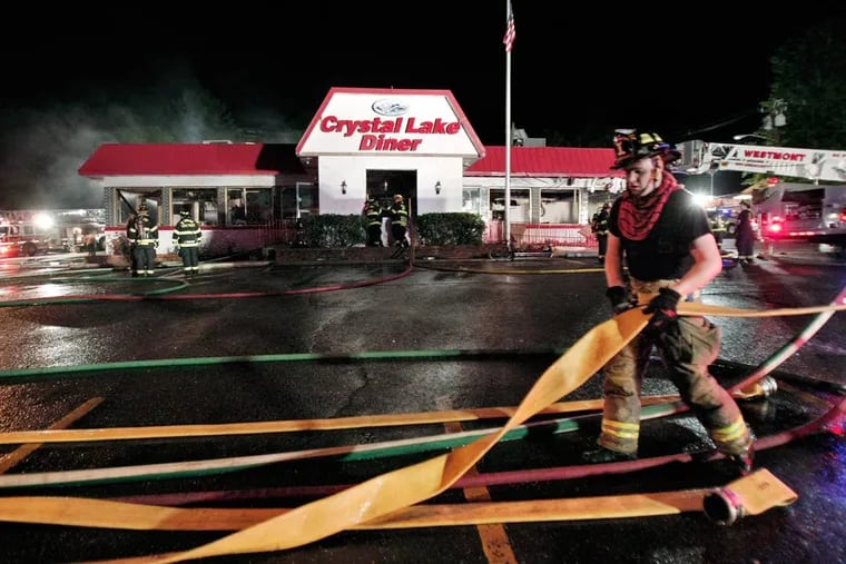 The Crystal Lake Diner in Haddon Township opened in 1990 and hasn’t reopened after a two-alarm fire back in 2014.