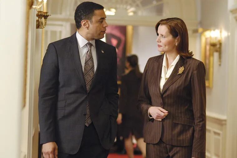 Geena Davisstarred as president on &ldquo;Commander in Chief,&rdquo; with Henry Lennix as her attorney general.