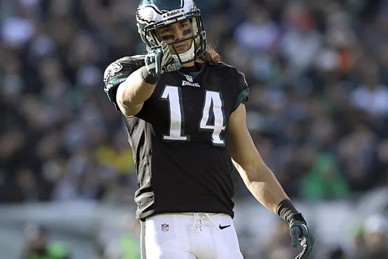 Eagles wide receiver Riley Cooper. (Matt Rourke/AP)