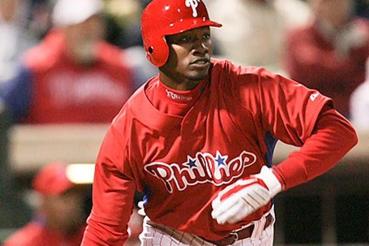 Phillies' Domonic Brown is one of the Phillies top prospects.  (Yong Kim / Staff Photographer)
