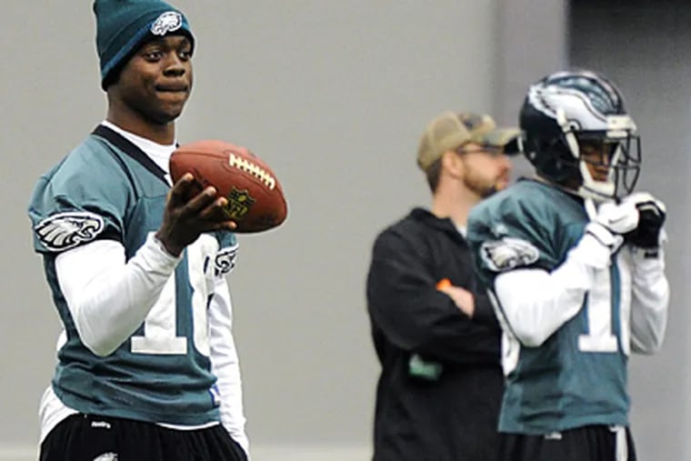 Jeremy Maclin is expected to play against the Jets. (Sharon Gekoski-Kimmel / Staff File Photo)