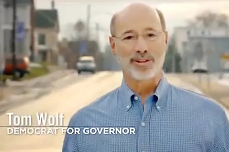 York County businessman Tom Wolf has pumped millions into his own campaign, flooding the airwaves with early ads.