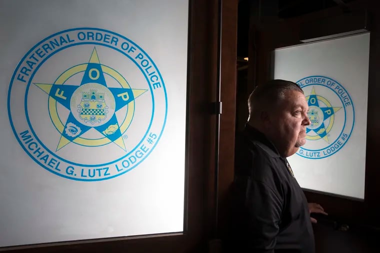 John McNesby, president of the Fraternal Order of Police Lodge No. 5, said some of the union's longtime political supporters have gone silent as calls for police reforms have grown louder in the wake of George Floyd's murder.