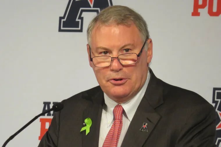 AAC commissioner Mike Aresco said there are still many hurdles to clear in order to get to a 2020 college football season.
