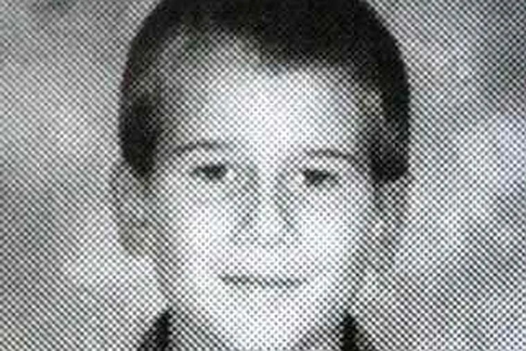 Gregory Katsnelson, 11, in a yearbook photo. In 2002, he was killed by Ronald Pituch, pictured below during his sentencing in 2005.
