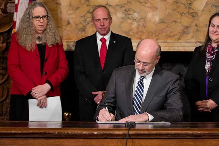 In January, Gov. Tom Wolf declared a statewide disaster declaration to address treatment of heroin and opioid addiction in Pennsylvania.