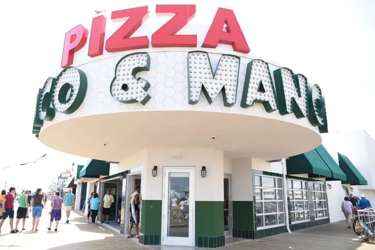 Manco &amp; Manco’s new 9th Street pizza palace — its third boardwalk location and now its flagship store — was built inside the former Strand movie theater.