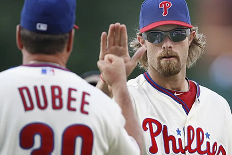 The Phillies would likely have to deal Jayson Werth in any major trade. (David Maialetti  /  Staff Photographer)