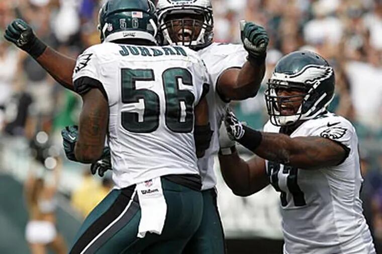 Two games in, the Eagles are ranked fourth in the NFL in total defense. (Yong Kim/Staff Photographer)