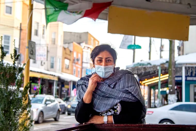 Cristina Martinez, co-owner of South Philly Barbacoa, at her restaurant on South 9th Street.