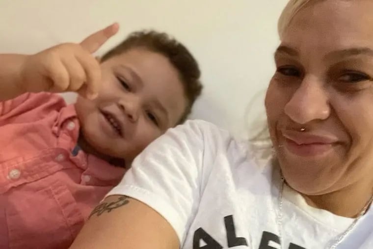 Rebecca Malave, 37, and her son, Armani Negron, 3, were critically injured in a hit-and-run crash on Sunday near their Hunting Park home. Malave died of her injuries on Thursday.