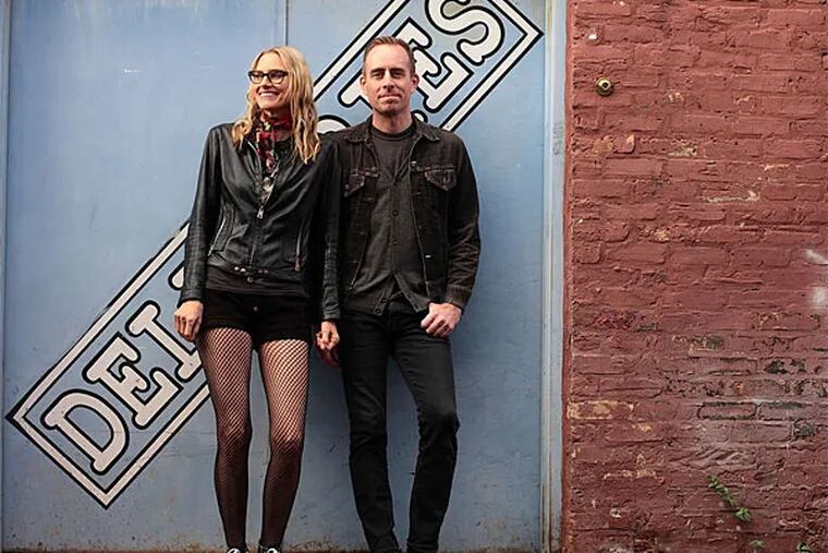 Aimee Mann and Ted Leo have teamed up as the Both. They'll play at Union Transfer. (Christian Lantry)