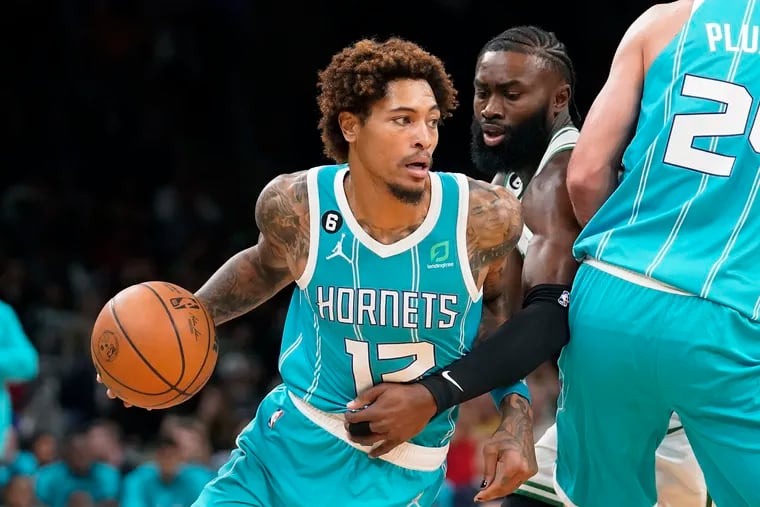 Kelly Oubre averaged a career high 20.3 points last season with the Hornets.