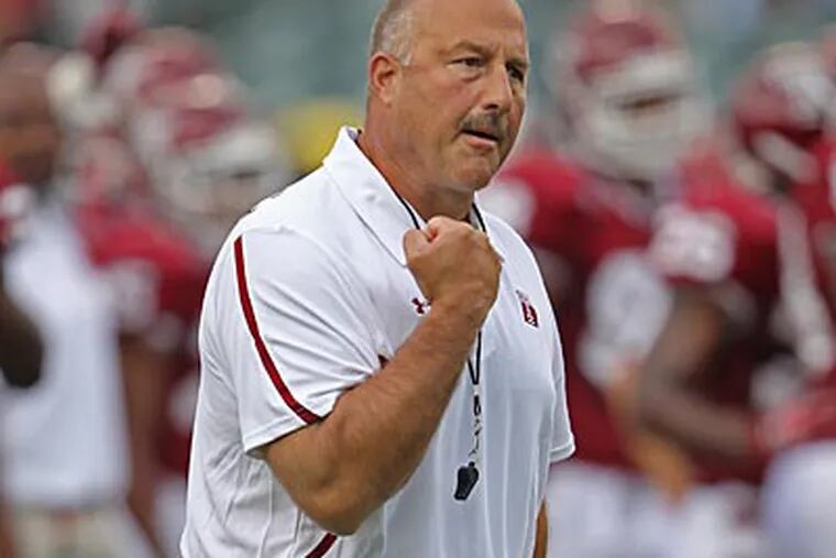 Temple football is entering its first season in the Big East since 2004. (Michael Bryant/Staff Photographer)