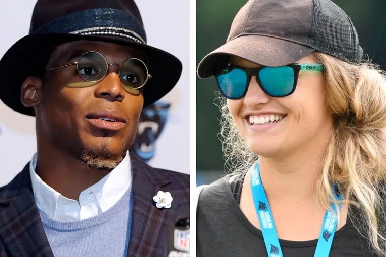 Carolina Panthers quarterback Cam Newton is still reeling after making a sexist remark to Panthers reporter Jourdan Rodrigue.