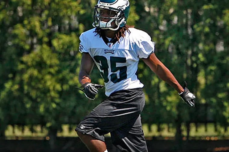 Trevard Lindley's stock appears to be rising with the Eagles. (Ron Cortes/Staff Photographer)