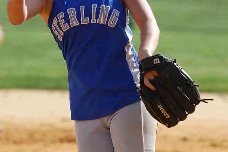Sterling's Sarah Almasy moved back to the pitcher's circle this season, and she and her Silver Knights teammates are eager to win a sectional title and go all the way in the Group 2 playoffs.